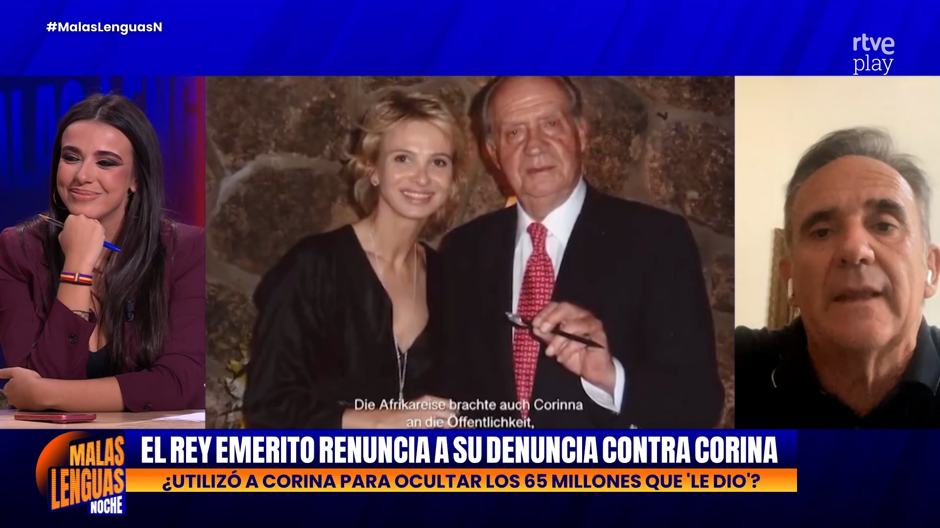 El rey emérito renuncia a demandar a Corina por 100 millones de dólares