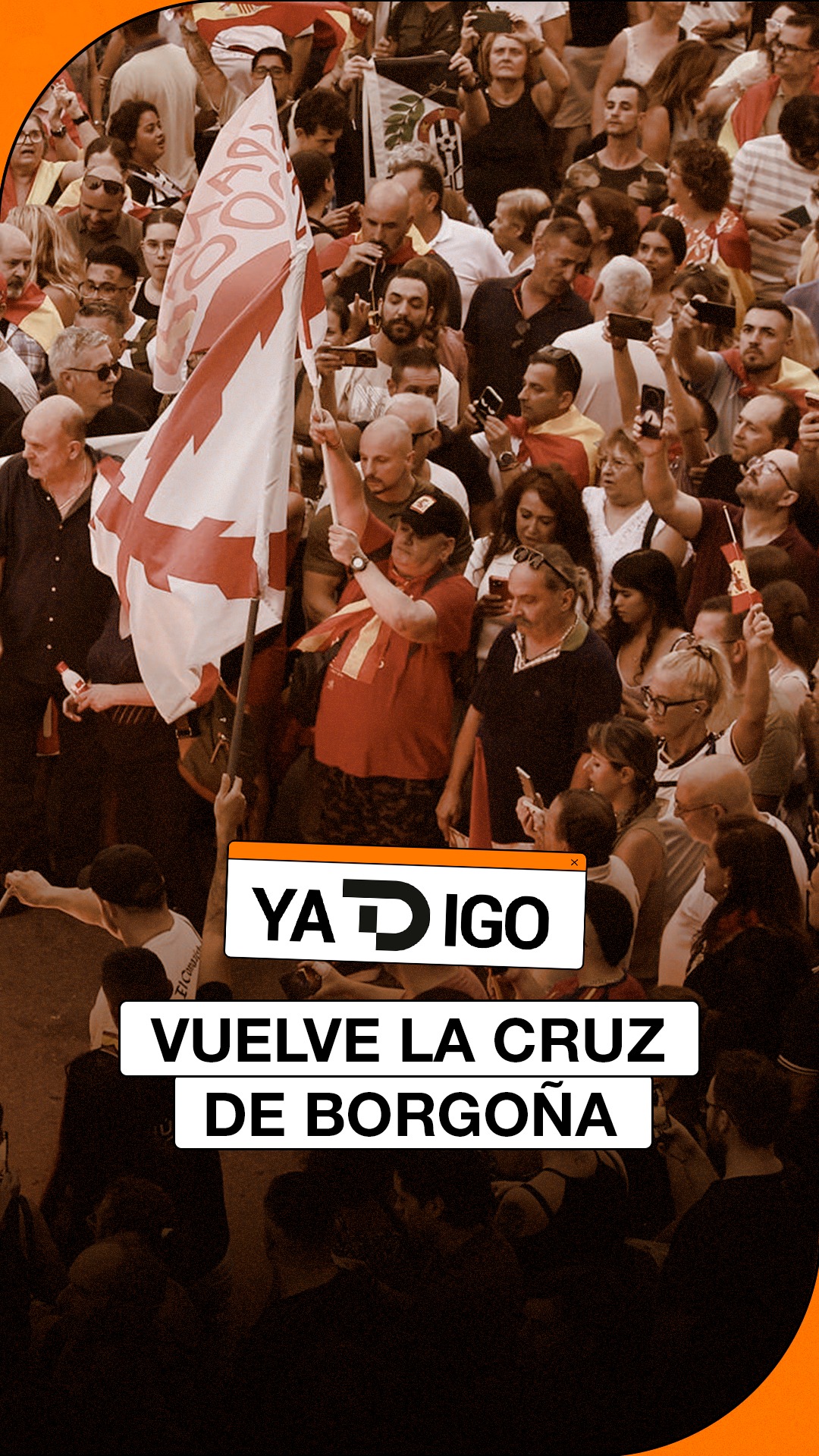 La Cruz de Borgoña: símbolo francés que la ultraderecha ondea en España
