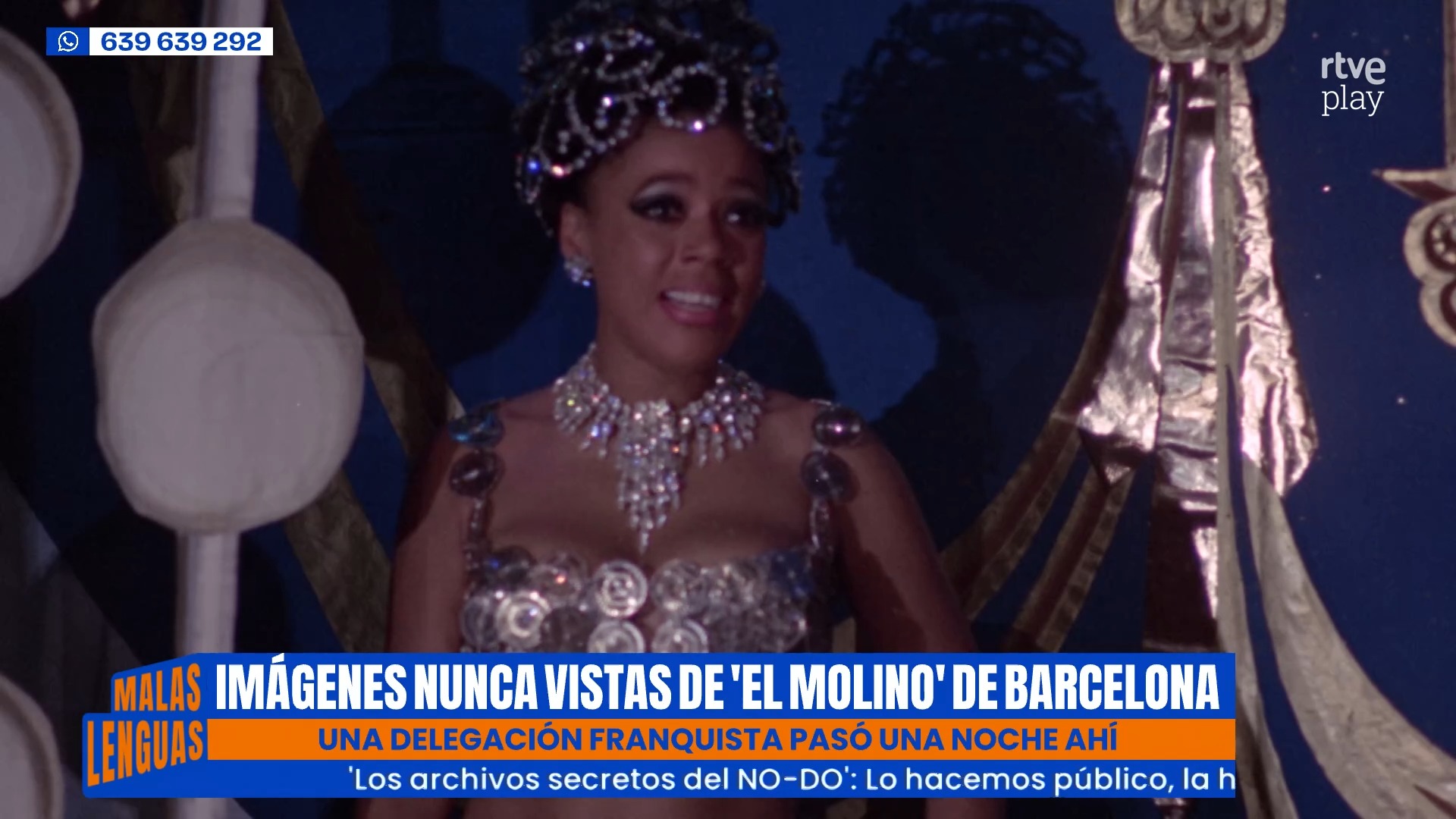 Imágenes ocultas del Molino de Barcelona grabadas por el Nodo franquista salen a la luz