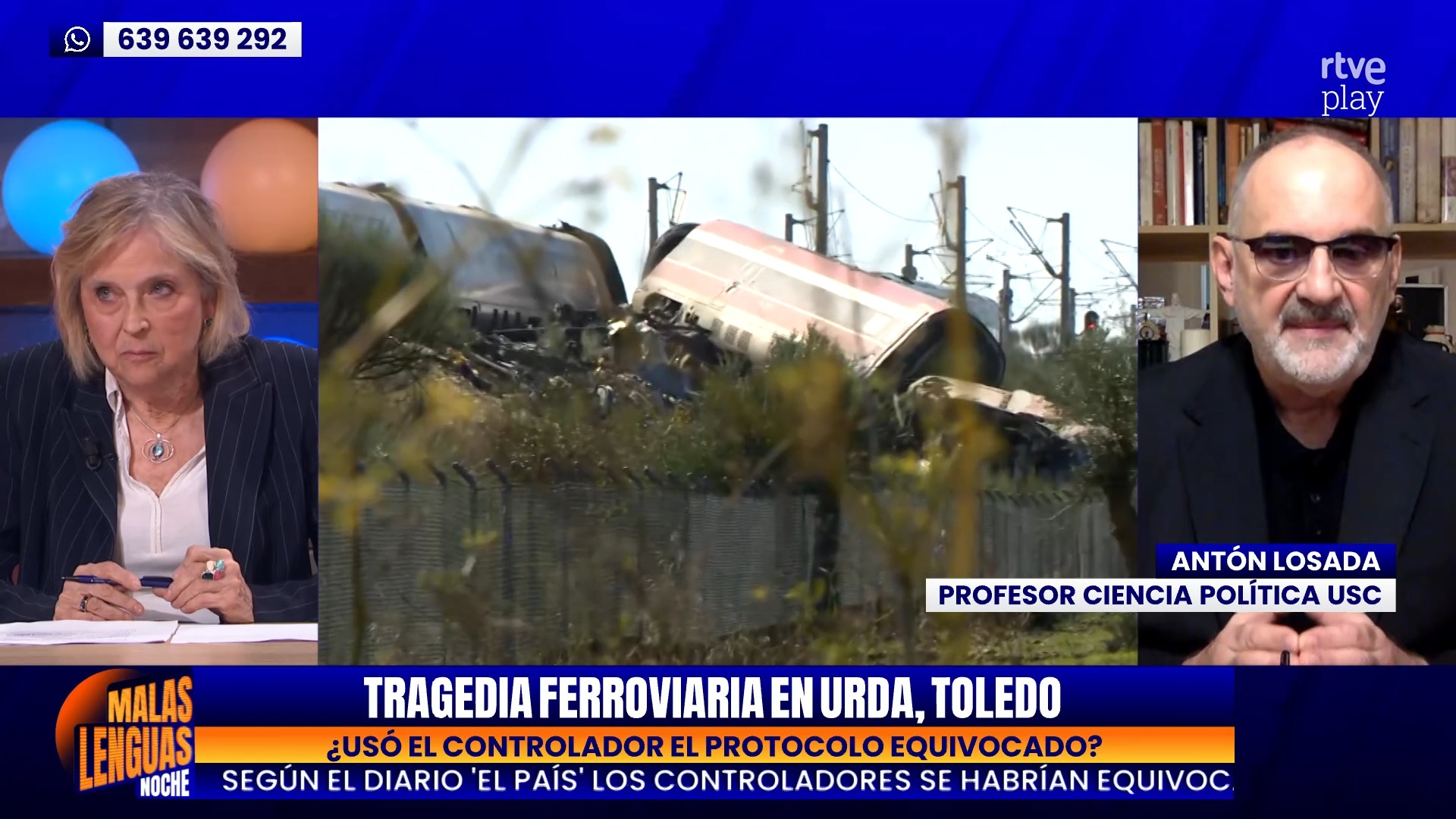 🗣️ Feijóo dice que su tesis sobre el accidente de Angrois fue 