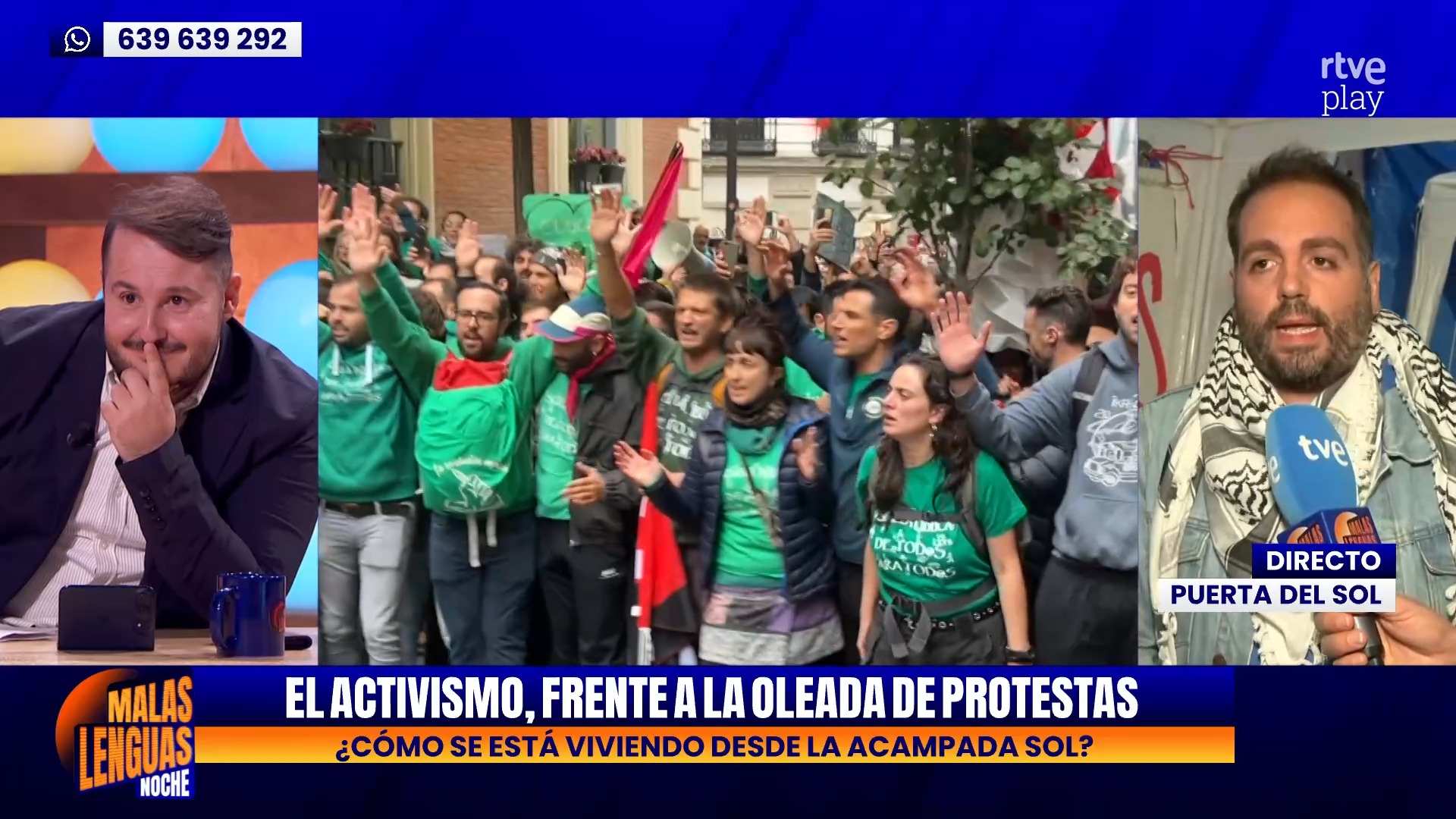 Acampada pacífica rechaza la violencia y anuncia manifiesto contra el sinhogarismo en Madrid