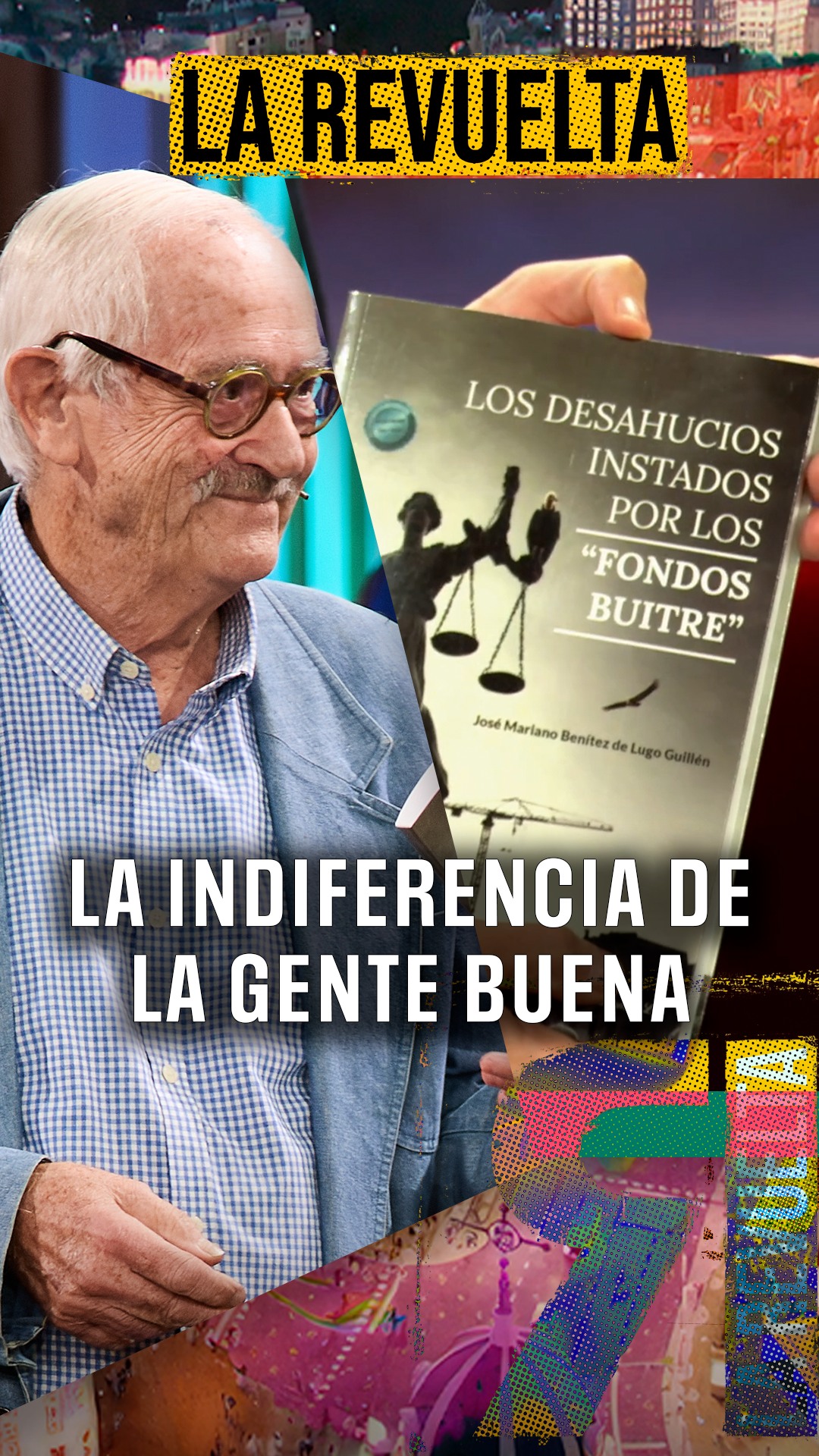 Frase de Gandhi sobre la indiferencia resuena en debate sobre desahucios de fondos buitres