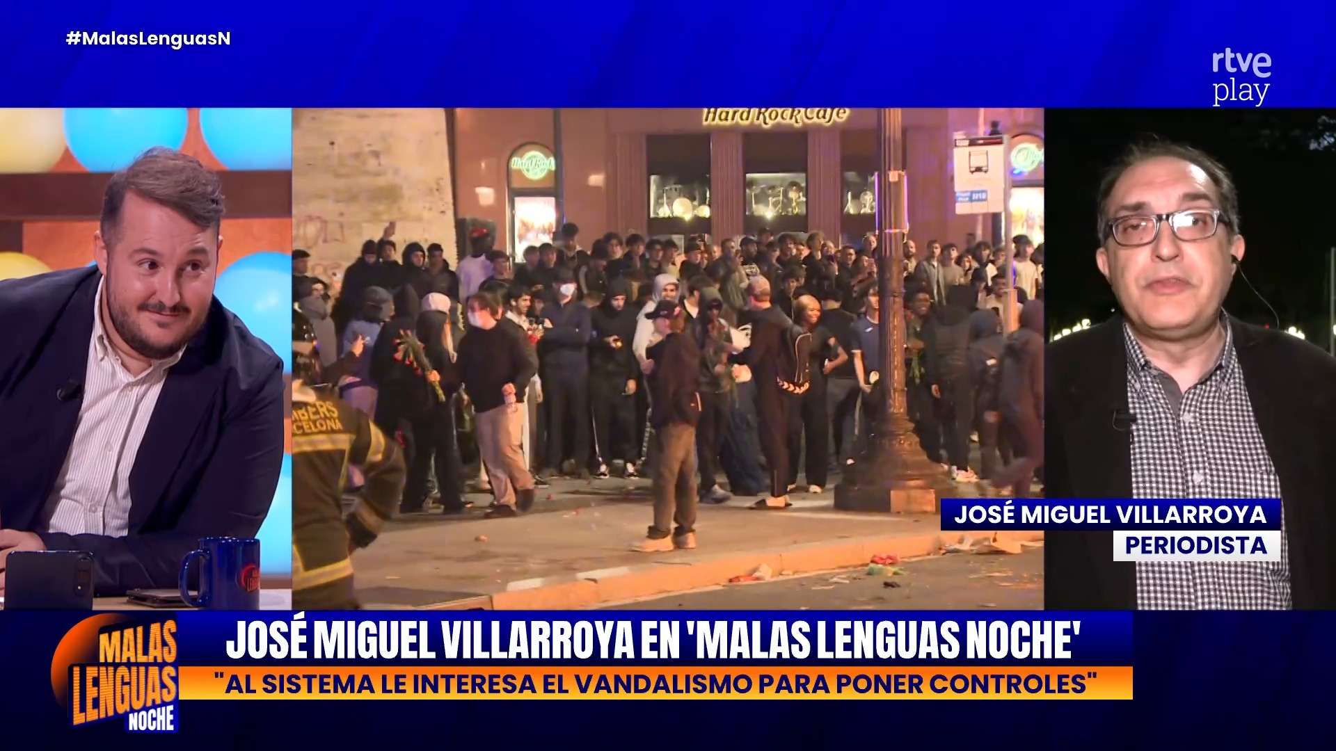 Villarroya alerta de recortes de libertades en la UE por el vandalismo