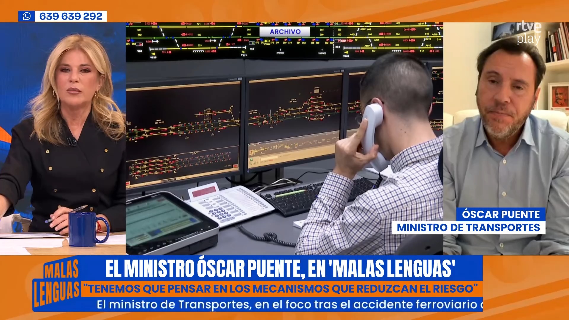 Puente niega dudas en su partido y centra su atención en el accidente