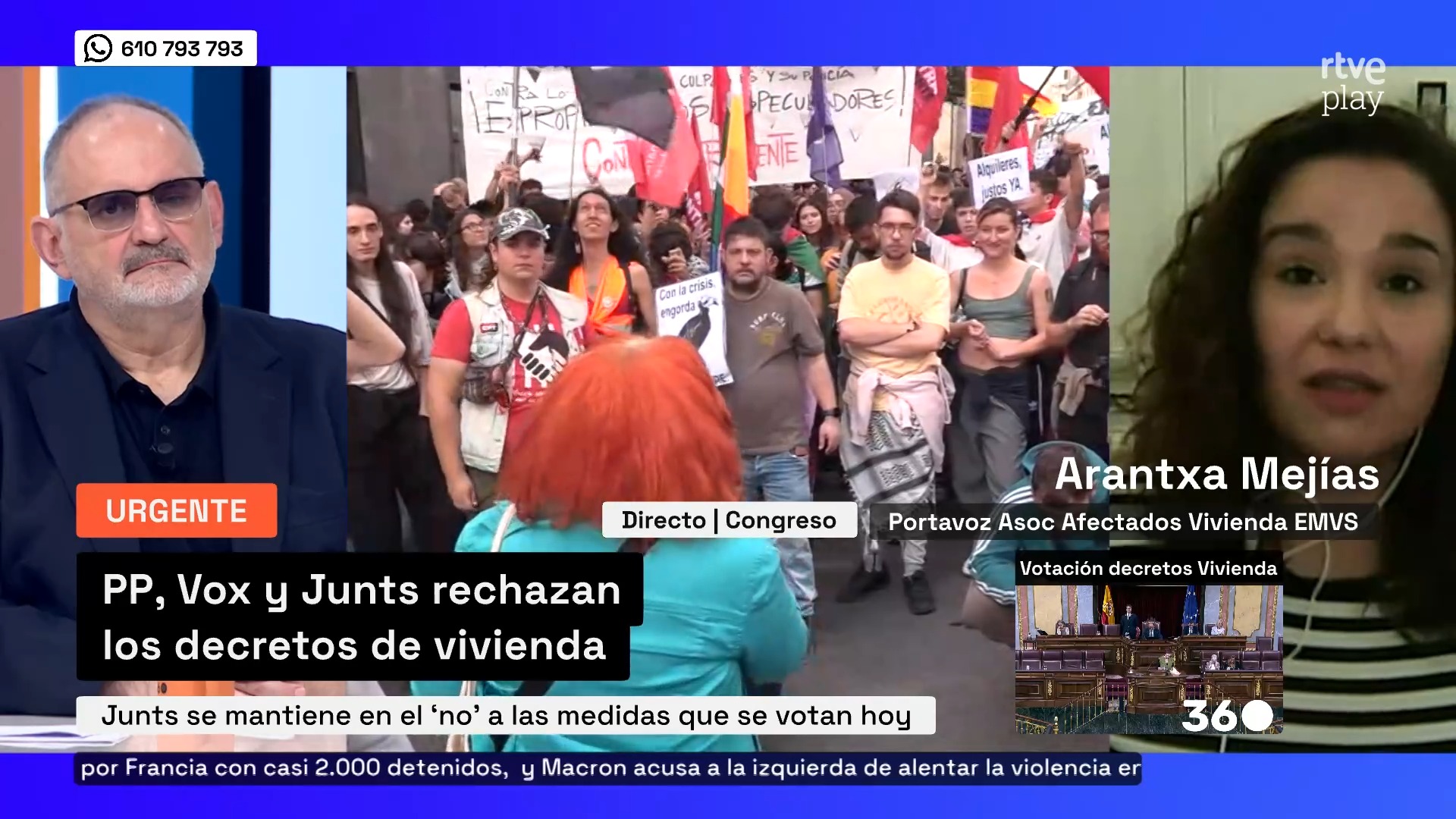 Almeida preocupa más los cuchillos que los grandes tenedores, denuncia una afectada