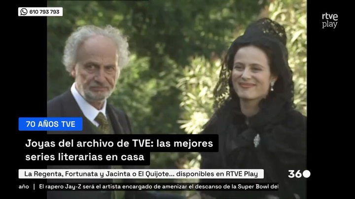 TVE cumple 70 años adaptando las grandes novelas de la literatura española