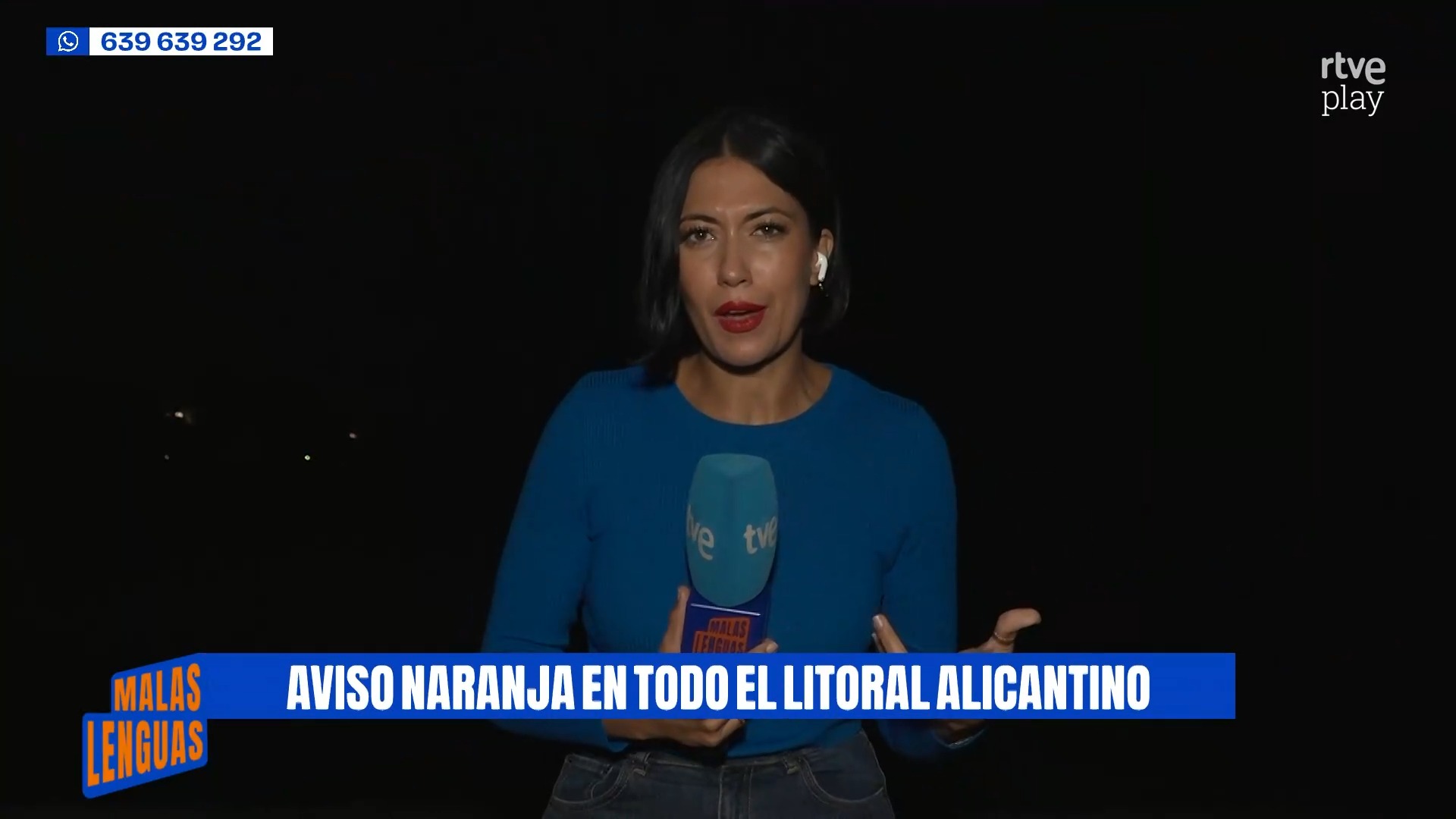 Alicante eleva a naranja el aviso por fuertes lluvias y tormentas