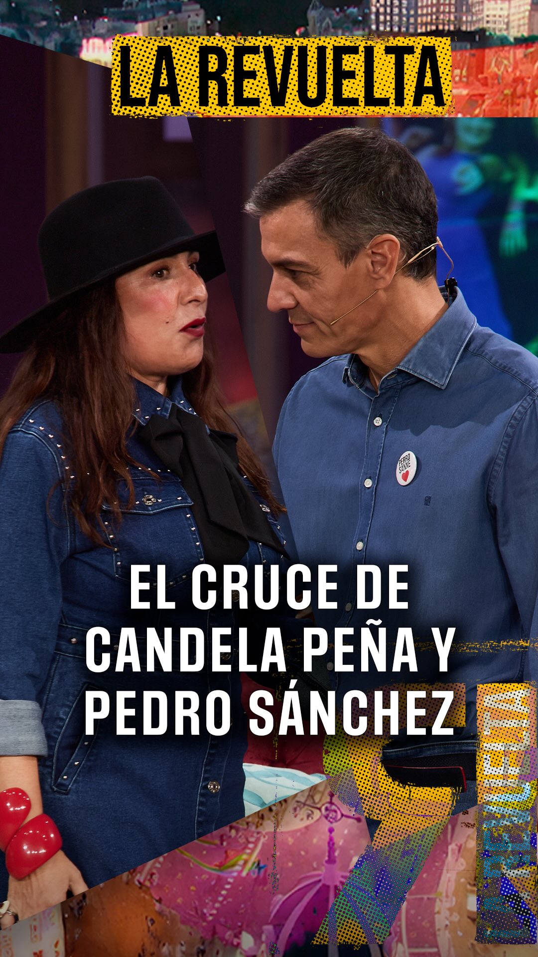 Candela Peña pregunta a Peter si hace terapia por las crisis vividas