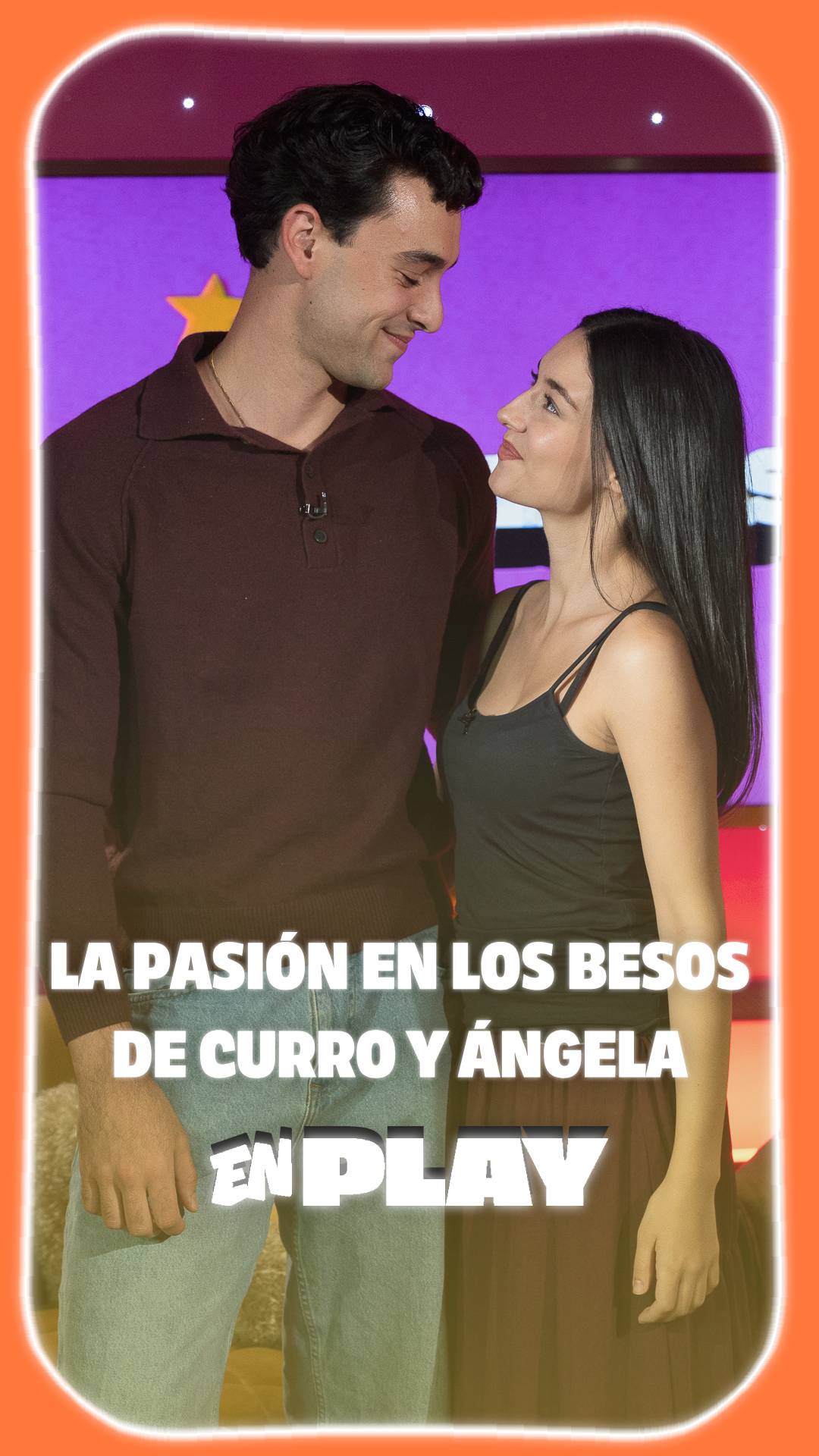 Marta y Xavi revelan cómo graban besos apasionados en la serie de época