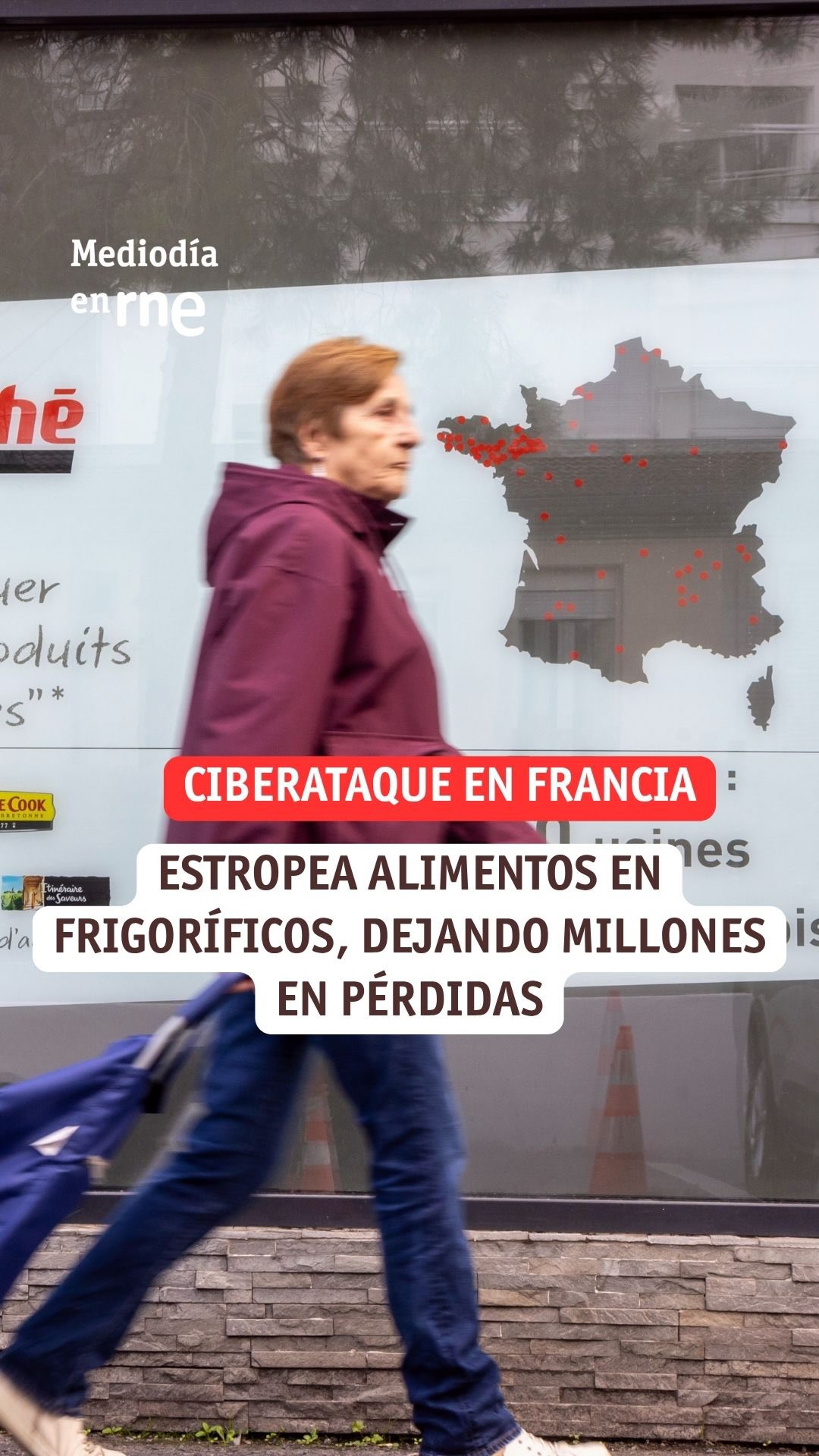 Ciberataque masivo sabotea refrigeración y echa a perder alimentos en supermercados de Francia