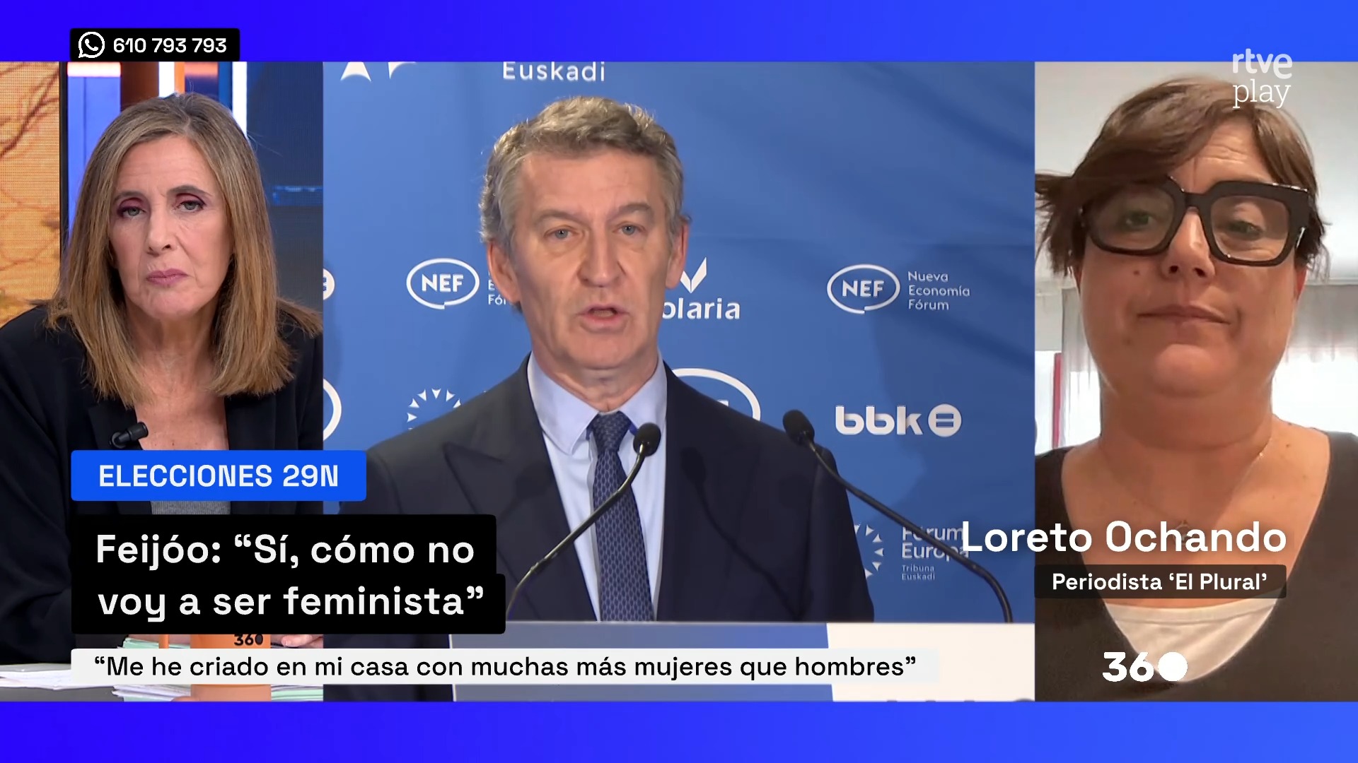 Feijóo propone convertir el Ministerio de Igualdad en una secretaría de Estado