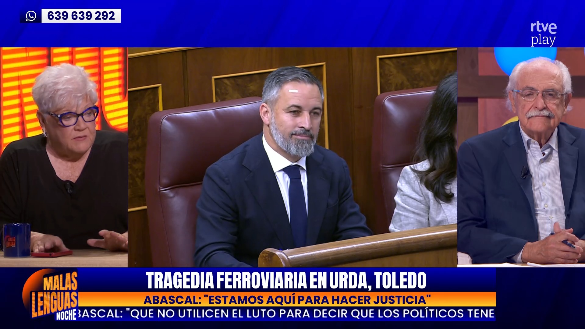 Gloria Marcos acusa a Abascal de hacer política con el luto de la DANA