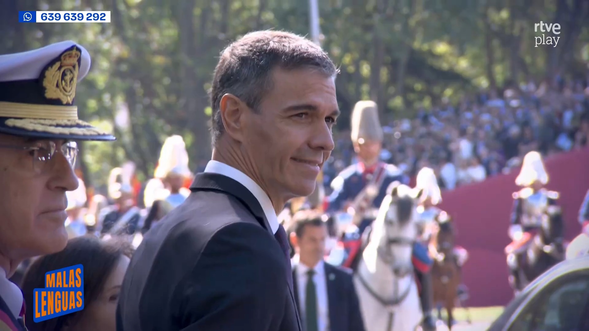 Sánchez evita a Ayuso y Almeida en corrillos llenos de tensiones políticas