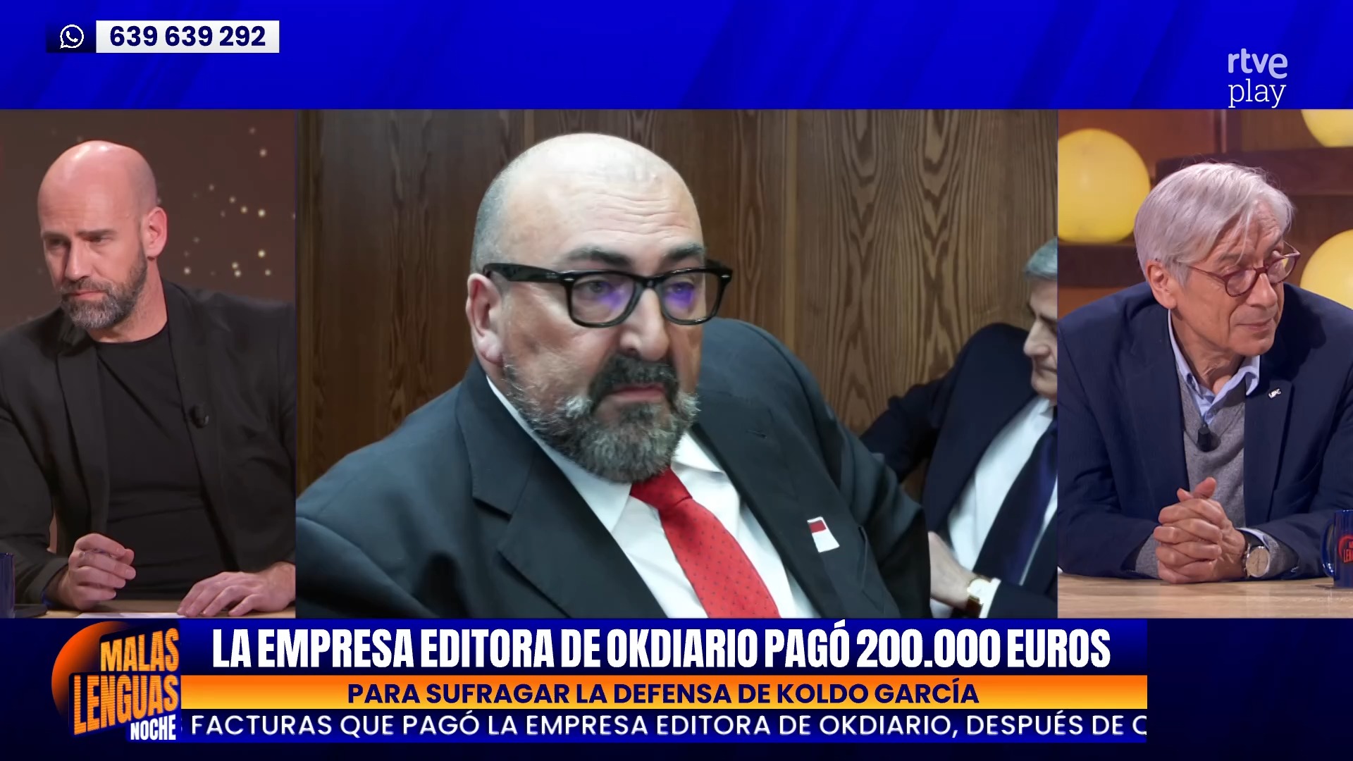 OK Diario pagó 242.000 euros por la defensa de Coldo García