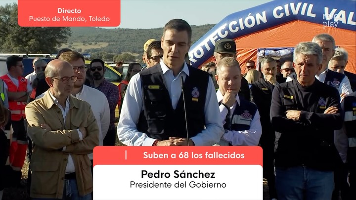 España está de luto y expresa solidaridad con las víctimas y sus familias