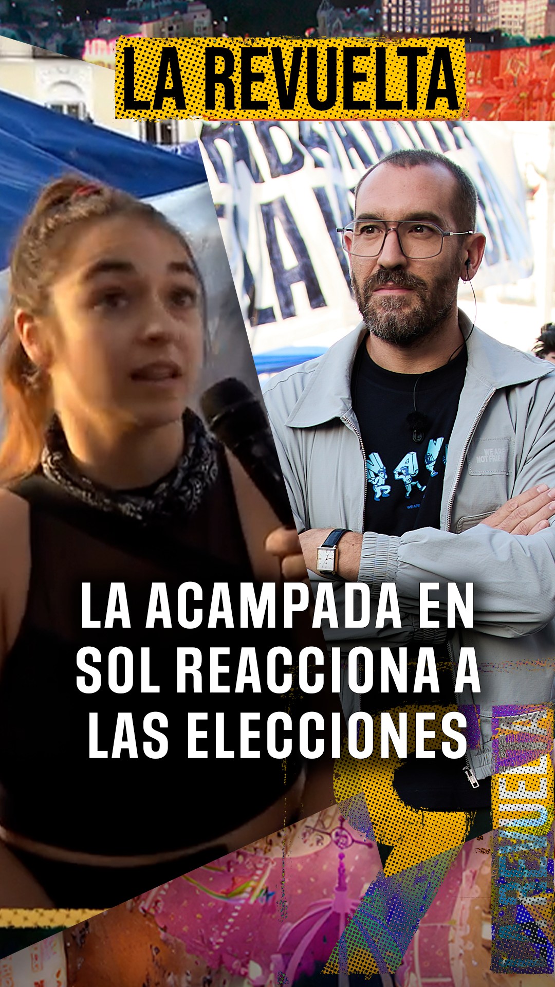 La acampada crece y se organiza tras una semana de protestas por desahucios