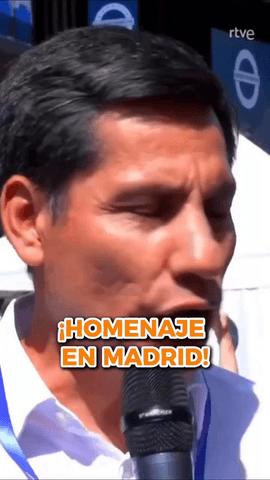  �Homenaje al gran Jefferson P�rez en Madrid!