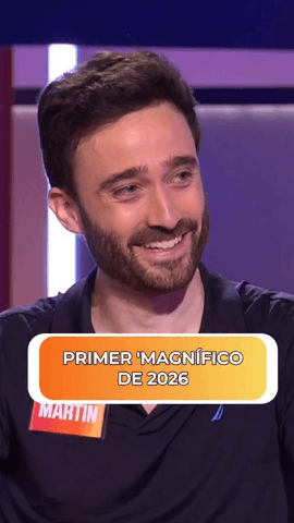  Hoy por fin, tras 16 programas, Martín Escolar se convierte en 'Magnífico' de @saberyganar_tve, el primer chico que lo logra en este 2026.