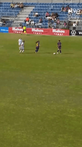  Vicky L�pez marca el �ltimo gol de la temporada del @fcbfemeni en la @ligaf