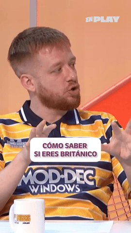 Hay algo que delata a un británico...