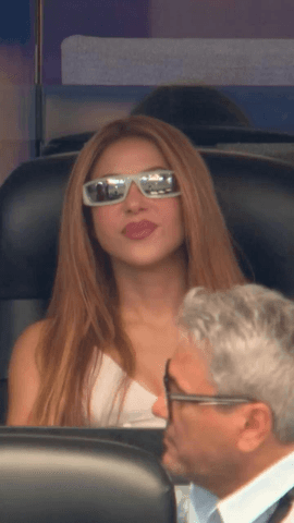  ¡Ni Shakira ni Manu Ginóbili se quisieron perder el Argentina-Austria!