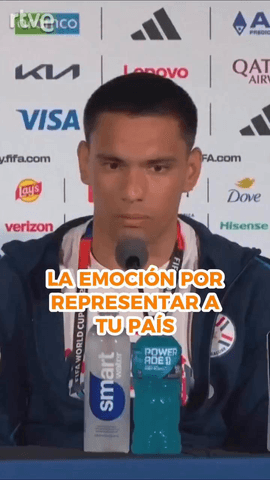 Las lágrimas del jugador de Paraguay Diego Gómez por poder representar a su país en el Mundial 2026.