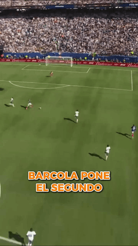  ¡BARCOLA anota el segundo!