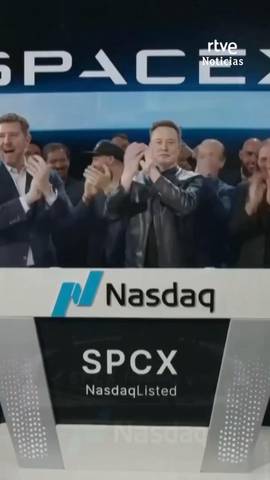  Space X, la compa��a dedicada al sector aeroespacial de Elon Musk, ha salido hoy a Bolsa, protagonizando la mayor salida a bolsa de una empresa en la historia de Wall Street.
