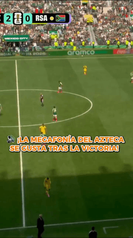  ¡Al ritmo de “Sigo siendo el Rey” México celebró la victoria según acabó el partido!