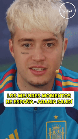 Menudo partido España - Arabia Saudí.