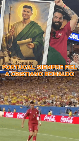  El partido contra Colombia no fue el mejor de Portugal ni de Cristiano Ronaldo, pero el apoyo luso a su estrella es incondicional