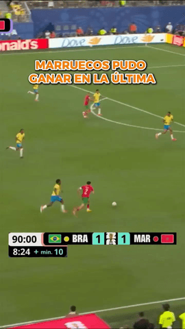  ¡MARRUECOS tuvo la última para llevarse el partido!