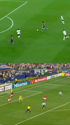 Muchos han visto el parecido del primer gol de Messi ante Austria con otro en el Bernabéu, pero nosotros hemos ido más allá.
