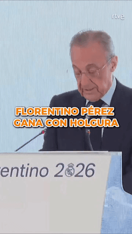  ¡Florentino Pérez gana las elecciones a la presidencia del Real Madrid!
