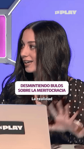 Desmintiendo bulos sobre la meritocracia con @adriana_hest 