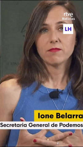  Ione Belarra, secretaria general de Podemos, habla en La Hora De La 1 sobre el caso de Leire D�ez: 