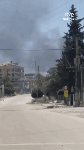Im�genes de Nabatiye, en el sur del L�bano. Israel no est� cumpliendo el primer punto del memor�ndum, el que establece 