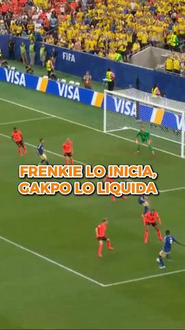 El vertiginoso 'coast to coast' de la Pa�ses Bajos de Koeman en su cuarto gol ante Suecia.