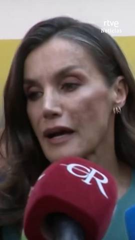  La reina Letizia habla sobre el terremoto en Venezuela: 