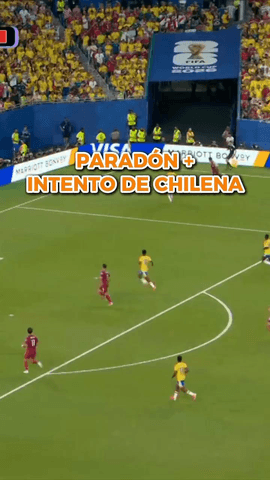  ¡BRUTAL LA PARADA DE VARGAS AL TIRO DE BRUNO FERNANDES!