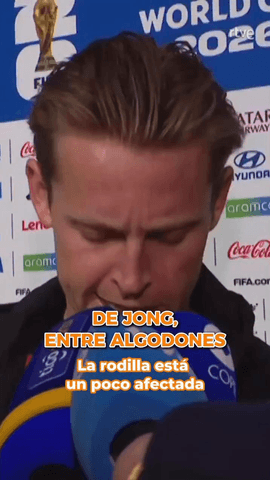  Frenkie de Jong, entre algodones.