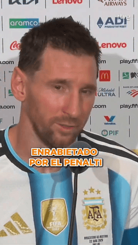 ”Estaba con mucha bronca por el penalti, porque erré y lo tiré muy mal”