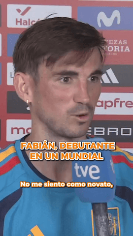 “No me siento como novato, pero es verdad que va a ser mi primer Mundial, creo que es un sueño hecho realidad”