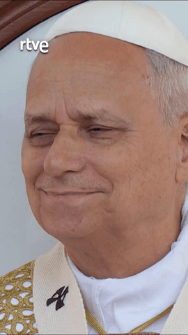 “Papa León, le queremos un montón”