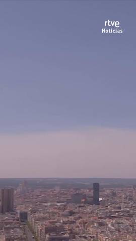 Empeora la calidad de aire en Madrid por los incendios forestales.