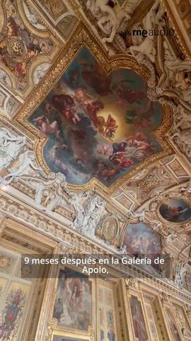 En Par�s, en el Louvre, ha reabierto la Galer�a de Apolo.