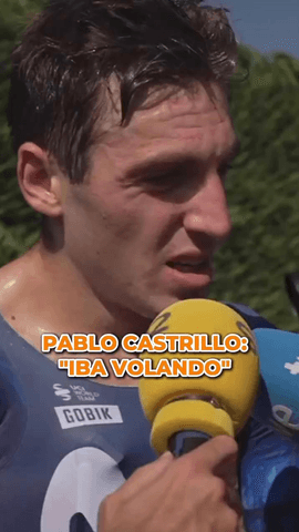 El corredor Pablo Castrillo ha hecho una buena contrarreloj en la 16ª etapa del Tour de Francia 2026.