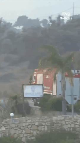  Dos bomberos han muerto en la isla griega de Creta mientras combat�an los incendios forestales.