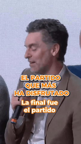  “Fue el partido que más he disfrutado en la historia de mi carrera, y eso que no pude jugarlo”
