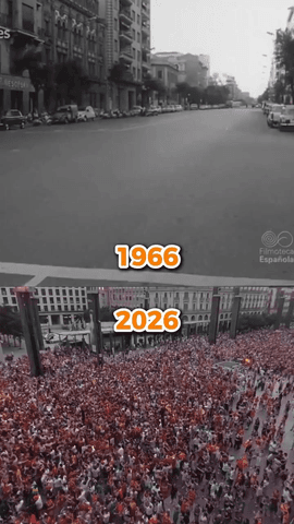 El #MundialRTVE antes de las pantallas gigantes.